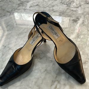 Jimmy Choo sling back heels - Size 38.5